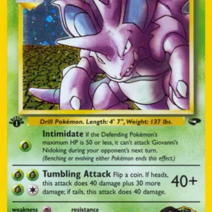 Giovanni's Nidoking (7/132) [Gym Challenge 1st Edition]
