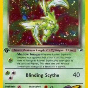 Rocket's Scyther (13/132) [Gym Heroes 1st Edition]