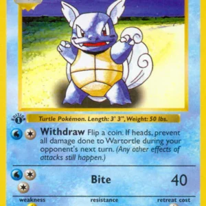 Wartortle (42/102) (Shadowless) [Base Set 1st Edition]