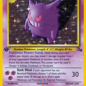 Gengar (5/62) [Fossil 1st Edition]